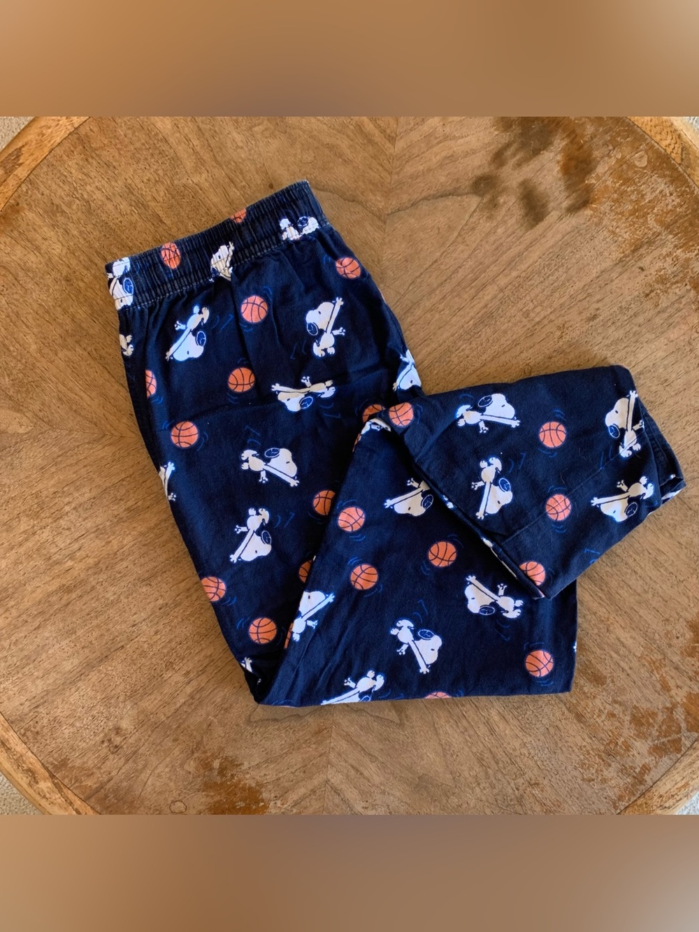 AE Snoopy Basketball Flannel Lounge Pants
